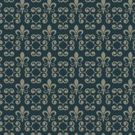 Wallpaper Seamless Pattern Vintage style N27