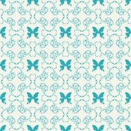 Wallpaper Seamless Pattern Vintage style N30