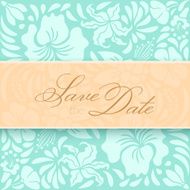 Save the date card N10