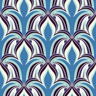 Vector Seamless Damask Pattern N6