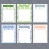 Business Card with geometric patterns N4