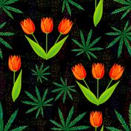 Netherlands seamless pattern N4