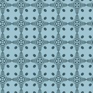 Seamless geometric floral pattern N52