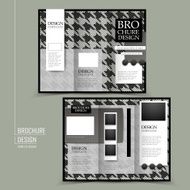 fashion tri-fold brochure template design