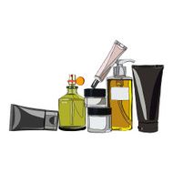 set of cosmetics for men N4