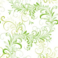 hand drawn watercolor floral seamless pattern vector illustration N10