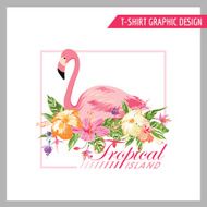 Floral Shabby Chic Graphic Design - for t-shirt fashion prints N9