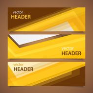orange headers