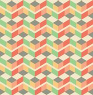 abstract vintage geometric wallpaper pattern seamless background N11