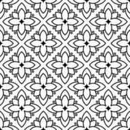 Seamless flower pattern Vector illustration N2