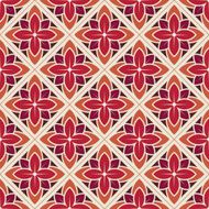 Seamless flower pattern Vector illustration N3