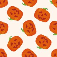 Halloween pumpkin seamless pattern N2