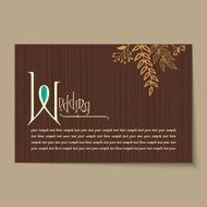 Invitation card design