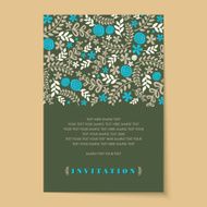 Beautiful vintage invitation cards layouts N9