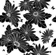 Seamless vector floral pattern N8