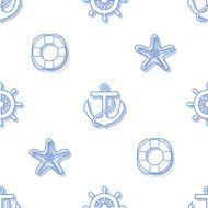 Seamless marine background N3