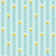 Retro floral pattern geometric seamless flowers N9
