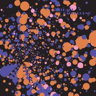 Abstract colorful frame of circles N2