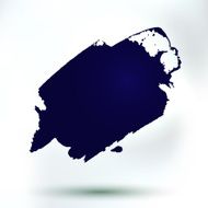 Ink blob hand drawing art