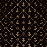 Anchor Background Seamless Pattern N64