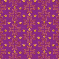 Royal Background Wallpaper Seamless Pattern N145