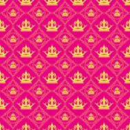 Retro Background Wallpaper Seamless Pattern N35
