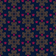 Royal Background Wallpaper Seamless Pattern N175
