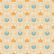 Royal Background Wallpaper Seamless Pattern N228