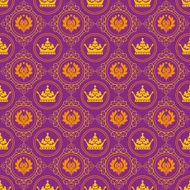 Royal Background Wallpaper Seamless Pattern N231