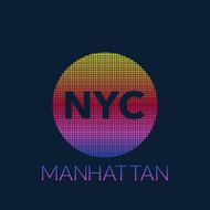 New York typography t-shirt graphics Vector illustration