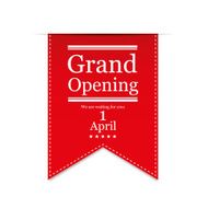 Banner Grand Opening Vector