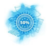 Vector summer sale illustration N4