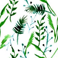Wild flowers seamless pattern N3
