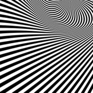 Pattern with optical illusion Black and white background N2