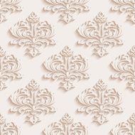 Seamless wallpapers in the style of Baroque Can be used N18