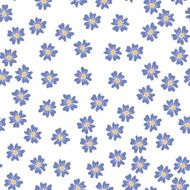 Beautiful Romantic Vector Seamless Pattern N5