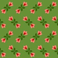 Seamless floral pattern geometric flowers N5