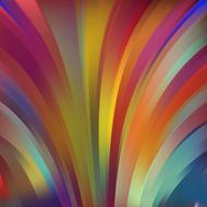 Colorful smooth light lines background N134