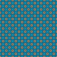 Oriental blue pattern