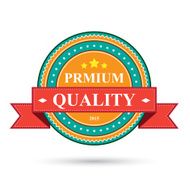 Vintage badges and labels on white background N5