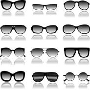 Sunglasses Icon Set N3