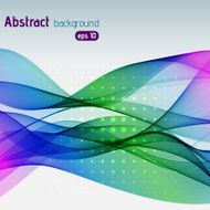 abstract colorful waves background N43