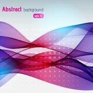 abstract colorful waves background N44