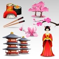 Japanese set