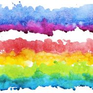 Watercolor colourful stripes N9
