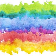 Watercolor colourful stripes N10