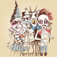carnival figures