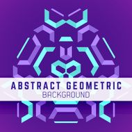 violet purple blue abstract geometric background N3