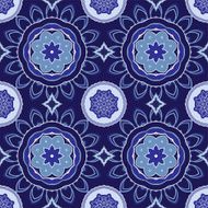 Squared background - ornamental seamless pattern N3