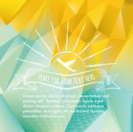 abstract travel background